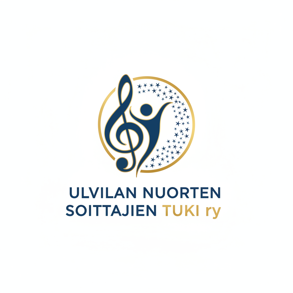 Ulvilan Nuorten Soittajien Tuki ry official emblem